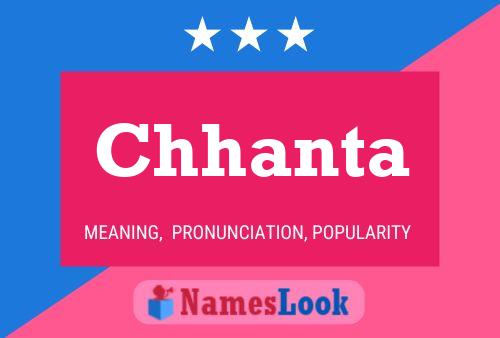 Chhanta Name Poster