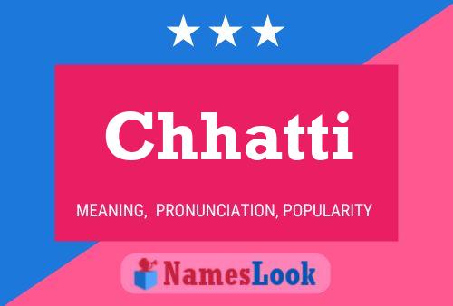 Chhatti Name Poster