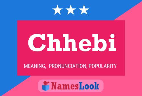 Chhebi Name Poster