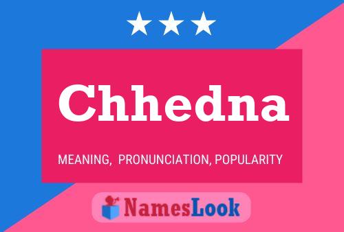 Chhedna Name Poster