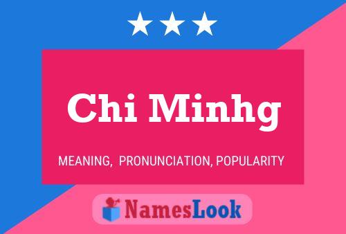 Chi Minhg Name Poster