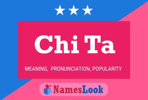 Chi Ta Name Poster