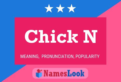 Chick N Name Poster