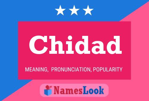 Chidad Name Poster