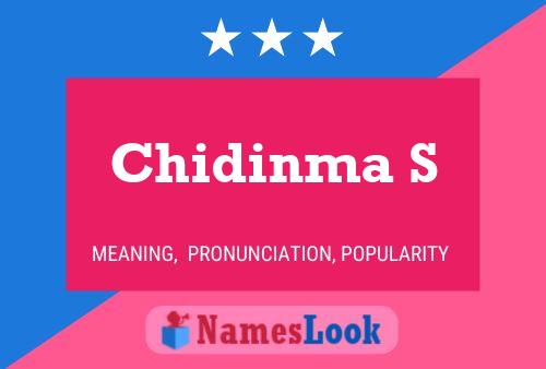 Chidinma S Name Poster