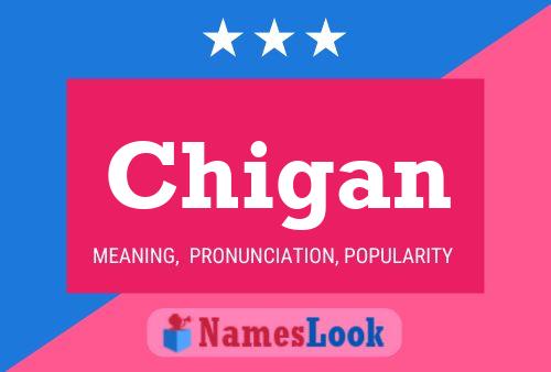 Chigan Name Poster