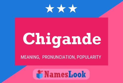 Chigande Name Poster