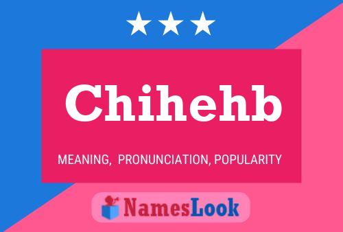 Chihehb Name Poster