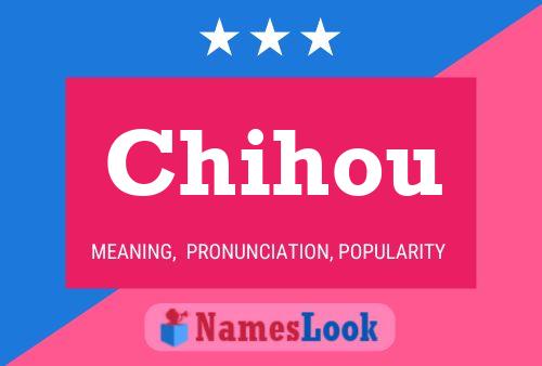 Chihou Name Poster