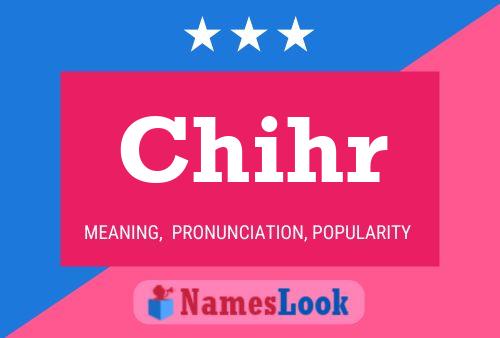 Chihr Name Poster