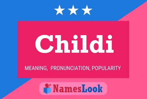 Childi Name Poster