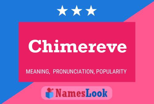 Chimereve Name Poster