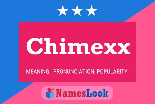 Chimexx Name Poster