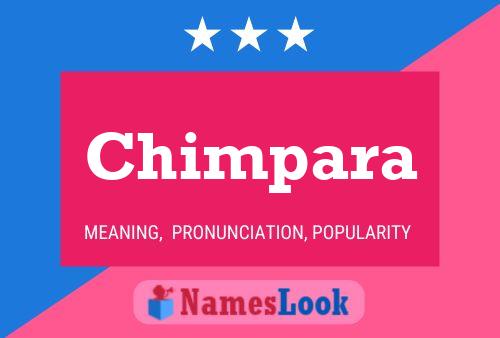 Chimpara Name Poster