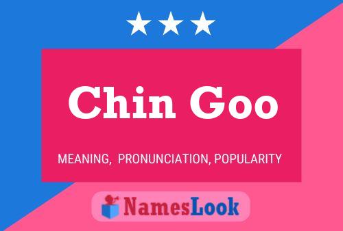 Chin Goo Name Poster