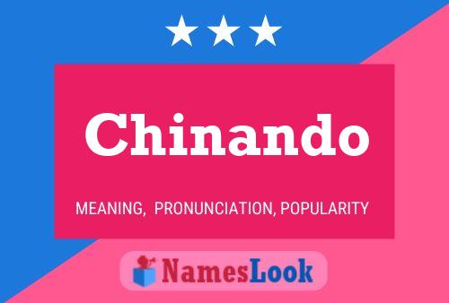 Chinando Name Poster