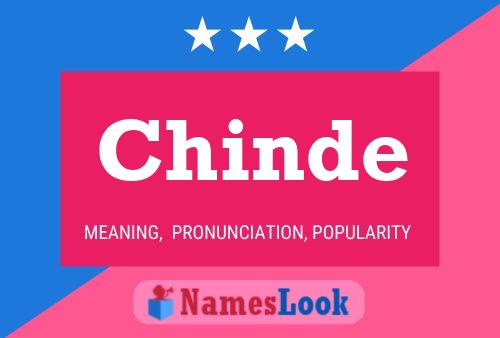 Chinde Name Poster