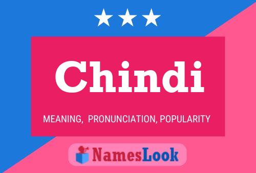 Chindi Name Poster