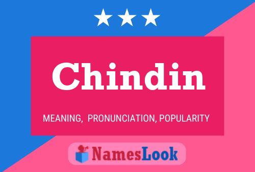 Chindin Name Poster