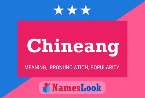 Chineang Name Poster