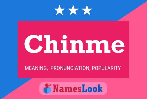 Chinme Name Poster