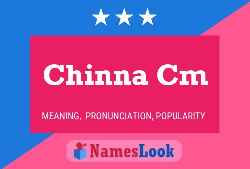 Chinna Cm Name Poster