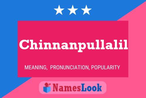 Chinnanpullalil Name Poster