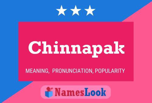 Chinnapak Name Poster