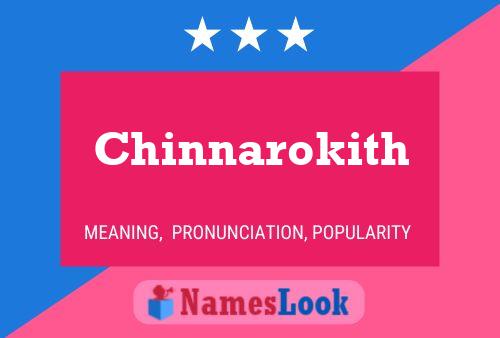 Chinnarokith Name Poster