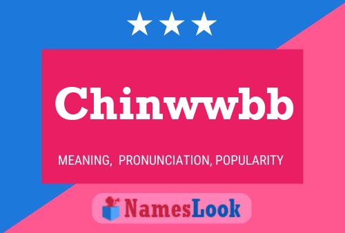 Chinwwbb Name Poster