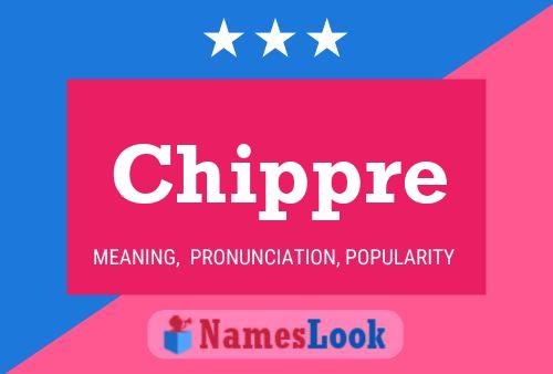 Chippre Name Poster