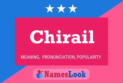 Chirail Name Poster