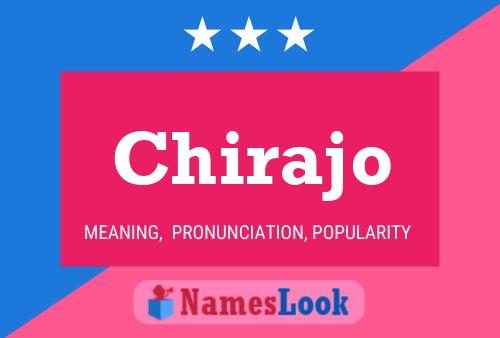 Chirajo Name Poster