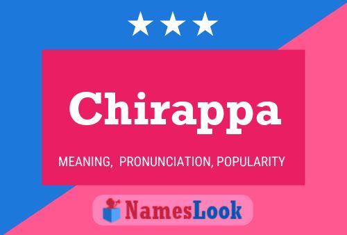 Chirappa Name Poster