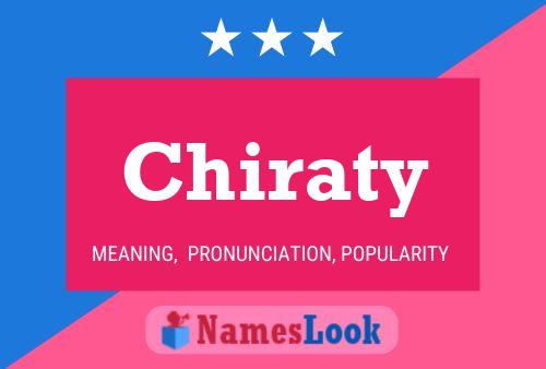 Chiraty Name Poster