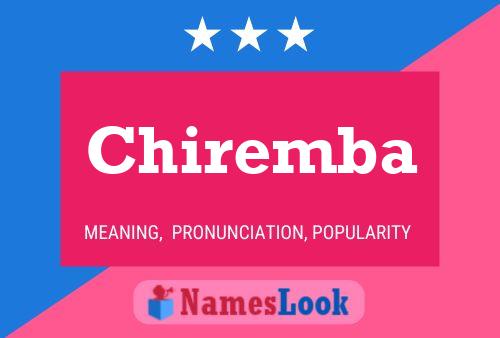 Chiremba Name Poster