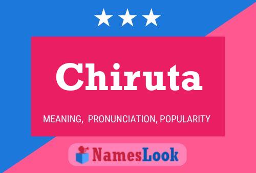 Chiruta Name Poster