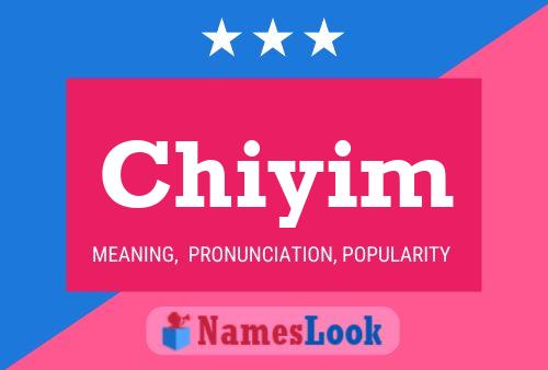 Chiyim Name Poster