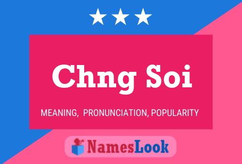 Chng Soi Name Poster