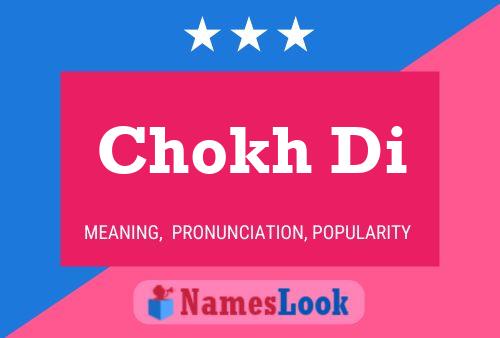 Chokh Di Name Poster