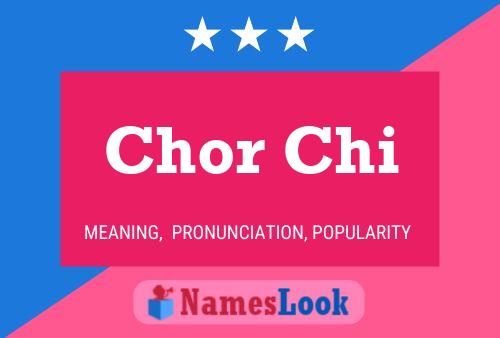 Chor Chi Name Poster