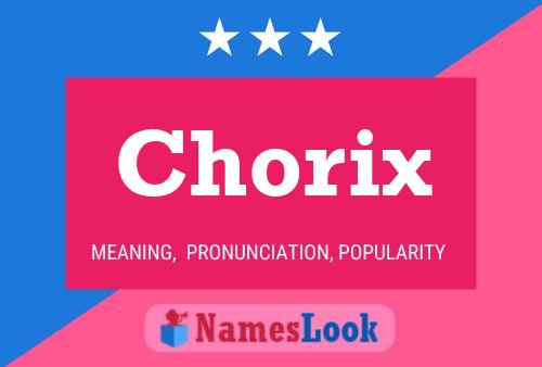 Chorix Name Poster