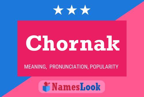 Chornak Name Poster