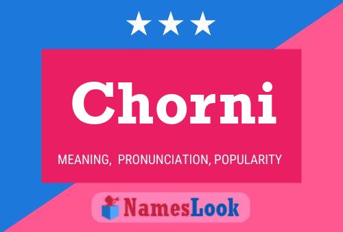 Chorni Name Poster