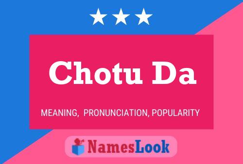 Chotu Da Name Poster