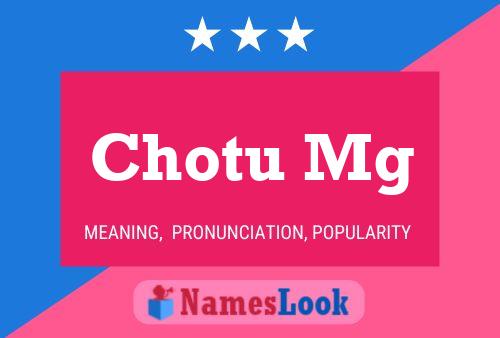 Chotu Mg Name Poster