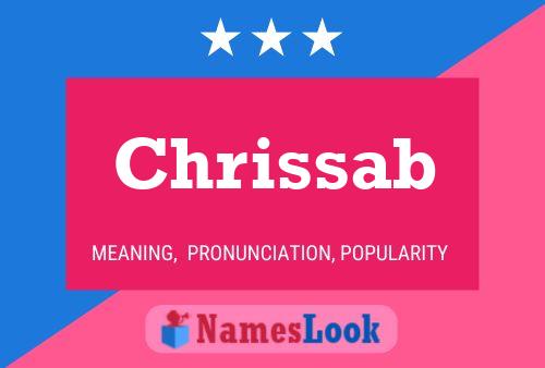 Chrissab Name Poster