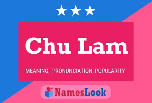 Chu Lam Name Poster