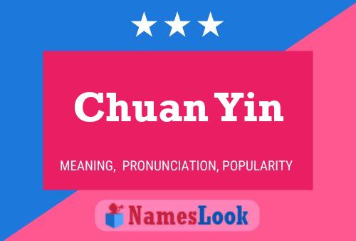 Chuan Yin Name Poster