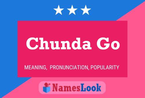 Chunda Go Name Poster